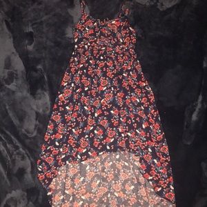 Torrid High Love Floral Dress Lace up Corset Style